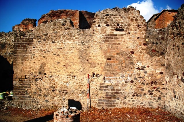 Restauro degli scavi di Pompei