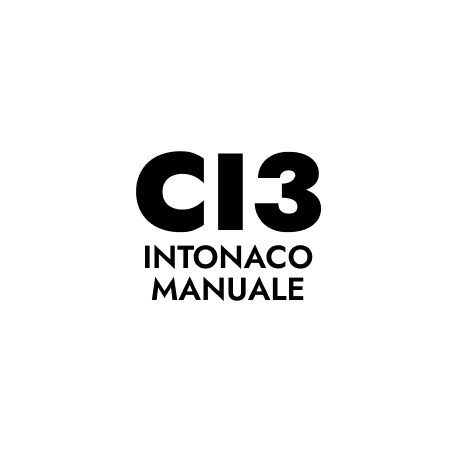 CI3 INTONACO MANUALE