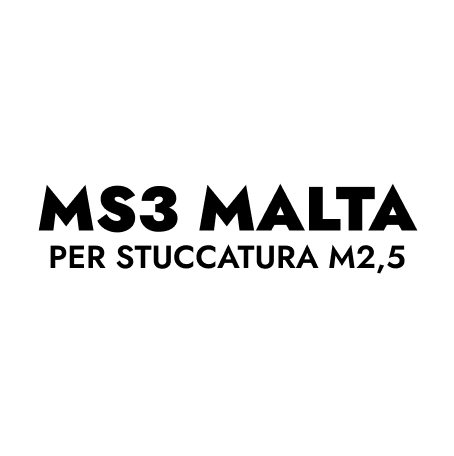 MS3 MALTA PER STUCCATURA M2,5